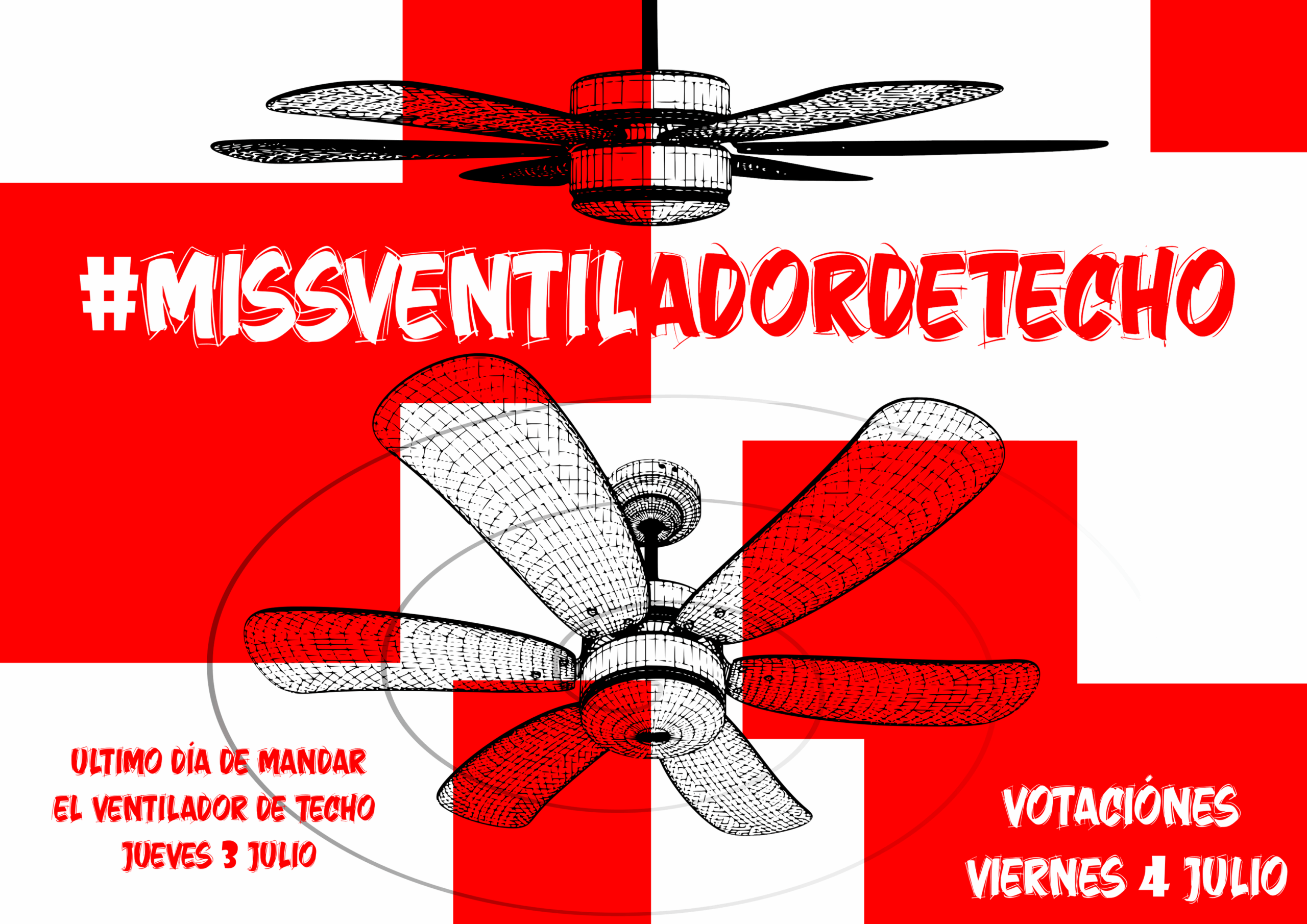 Cartel de missventiladordetecho2025