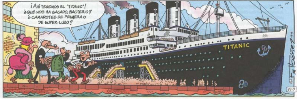 Captura del comic de Mortadelo y Filemón. De "Siglo XX que progreso". Ibañez Captura del comic de Mortadelo y Filemón. De "Siglo XX que progreso". Ibañez